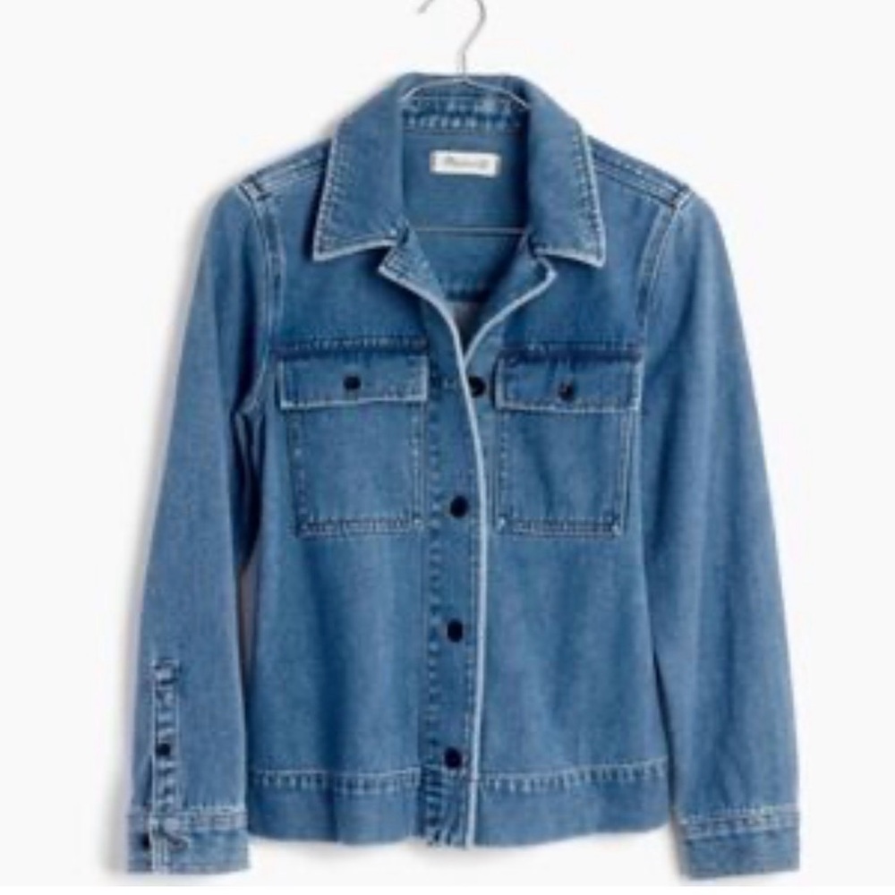 Madewell Blue Denim Jacket